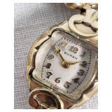Buren 10K RGP Bezel Ladies Wristwatch