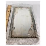 Vintage Decorative Glass Mirrors with Ornate Edging