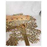 Brass Forest Wall Art with Deer Approx 37"