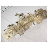 Brass Forest Wall Art with Deer Approx 37"