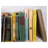 Collection of Vintage Educational Books and Textbooks
