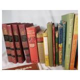 Collection of Vintage Educational Books and Textbooks