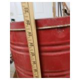 Morrell Snow Cap Pure Lard 120 lbs Metal Drum 20" Tall
