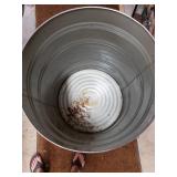 Prido 110 Pound Shortening Drum 20ish Inches tall