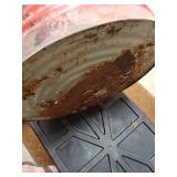 Prido 110 Pound Shortening Drum 20ish Inches tall