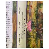 International Harvester 1940 Calendar Featuring Scenic Art Leo Rick McCormick-Deering Hector Minnesota