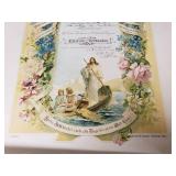 Trauschein (Marriage Certificate) by Lutheran Book Concern - 1914