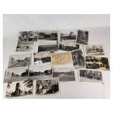 Lot of 15+ Vintage RPPCs & Postcards - Devils Tower, Yellowstone Bears, Michigan, & 1930s Photo Ephemera