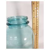 Ball Perfect Mason Blue Glass Jar 7 Inch Tall Mold 15