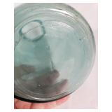Ball Perfect Mason Jar 10.5" Tall Vintage Glass Container Mold 1