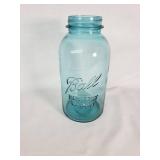 Ball Perfect Mason Jar 1 Quart Blue Glass Jar Mold 9
