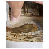 Robert Wood Landscape Prints About 12" across