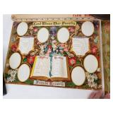 God Bless Our Family and Home Sweet Home Decorative Prints