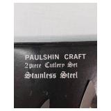 Paulshin Craft 2-Piece Stainless Steel Cutlery Set