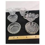 Cut Glass Serving Dishes and Bowls