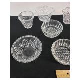 Cut Glass Serving Dishes and Bowls