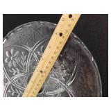Pressed Glass Serving Platters