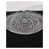 Pressed Glass Serving Platters