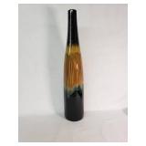 Ceramic Vase with Drip Glaze Design
