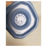 Wedgwood-Style Blue and White Lidded Vase