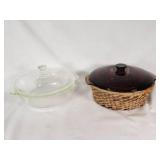Anchor Hocking Fire-King Bakeware Set with 1.5 QT and 2 QT Casserole Dishes