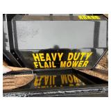 UNUSED SKIDSTEER FLAIL MOWNER BY MOWER KING SSEFGC175