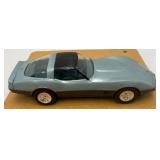 AMT Ertl Promo Car 1982 Chevrolet Corvette (Silver Blue/Dark Blue) New Old Stock