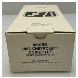 AMT Ertl Promo Car 1982 Chevrolet Corvette (Silver Blue/Dark Blue) New Old Stock