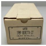 Ertl Promo Car 1989 Beretta GT  (Black Metallic) New Old Stock