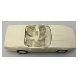 AMT Ertl Promo Car 1991 Chevrolet Corvette Convertible (Cascade White) New Old Stock