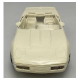 AMT Ertl Promo Car 1991 Chevrolet Corvette Convertible (Cascade White) New Old Stock