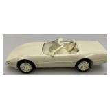 AMT Ertl Promo Car 1991 Chevrolet Corvette Convertible (Cascade White) New Old Stock