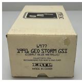 AMT Ertl Promo Car 1991 GEO Storm GSI (Cobalt Blue Mettalic) New Old Stock