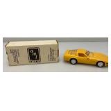 AMT Ertl Promo Car 1992 Chevrolet Corvette ZR1 (Yellow) New Old Stock