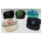 Misc. Vintage Collectible Snapback Hats including GOOFY And More