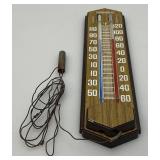 Vintage Springfield Indoor/Outdoor Thermometer