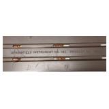 Vintage Springfield Indoor/Outdoor Thermometer