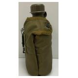 Two Vintage Plastic Canteen With Pouch And Harness