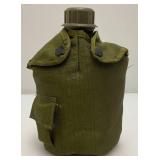 Two Vintage Plastic Canteen With Pouch And Harness