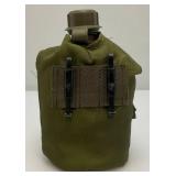 Two Vintage Plastic Canteen With Pouch And Harness