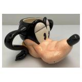 Collectible Mickey & Co. GOOFY & PLUTO Sculpted Mugs New Old Stock