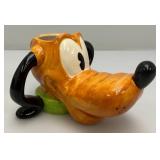 Collectible Mickey & Co. GOOFY & PLUTO Sculpted Mugs New Old Stock