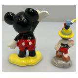 Misc. Miniature Disney Collectibles And Taz Mug