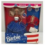 Vintage Collectible BARBIE For President Gift Set (New Old Stock)