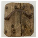 Antique Horse Bog Shoe With Horse Shoe (Very Cool) 9 1/2" x 10"