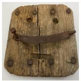 Antique Horse Bog Shoe With Horse Shoe (Very Cool) 9 1/2" x 10"