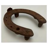 Antique Horse Bog Shoe With Horse Shoe (Very Cool) 9 1/2" x 10"