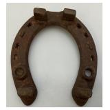 Antique Horse Bog Shoe With Horse Shoe (Very Cool) 9 1/2" x 10"