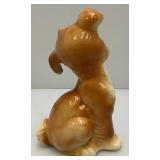 Vintage MCM Royal Copley Sitting Puppy Figurine 8 1/2" Tall