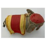 Antique Cloth Elephant 6 n1/2" x 8"